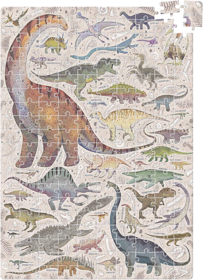 Puzzle PuzzLove Dinosaurios 200 piezas.