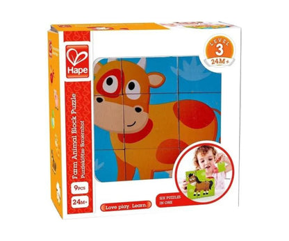 Puzzle con bloques La Granja