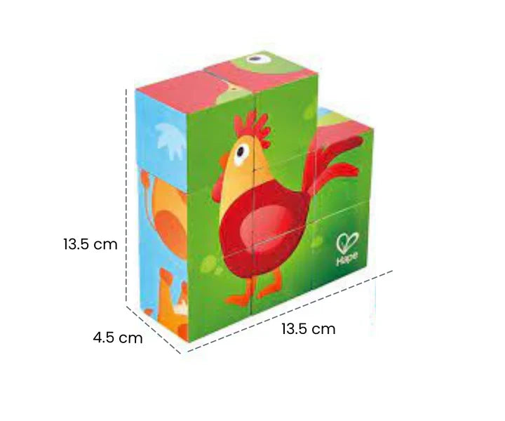 Puzzle con bloques La Granja