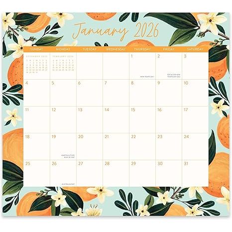 Calendario 2026 Magnético Fruit and Flora