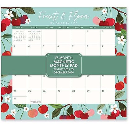 Calendario 2026 Magnético Fruit and Flora