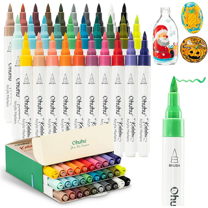 Set Kalalau de 30 marcadores acrílicos