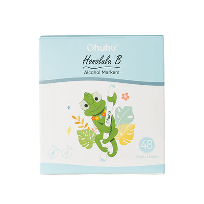 Set  48 Marcadores Honolulu  B de alcohol tonos PASTEL SWEETNESS OHUHU