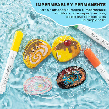 Set Kalalau de 30 marcadores acrílicos