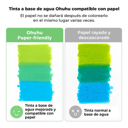 Set 120 Marcadores Pupe Paper Friendly