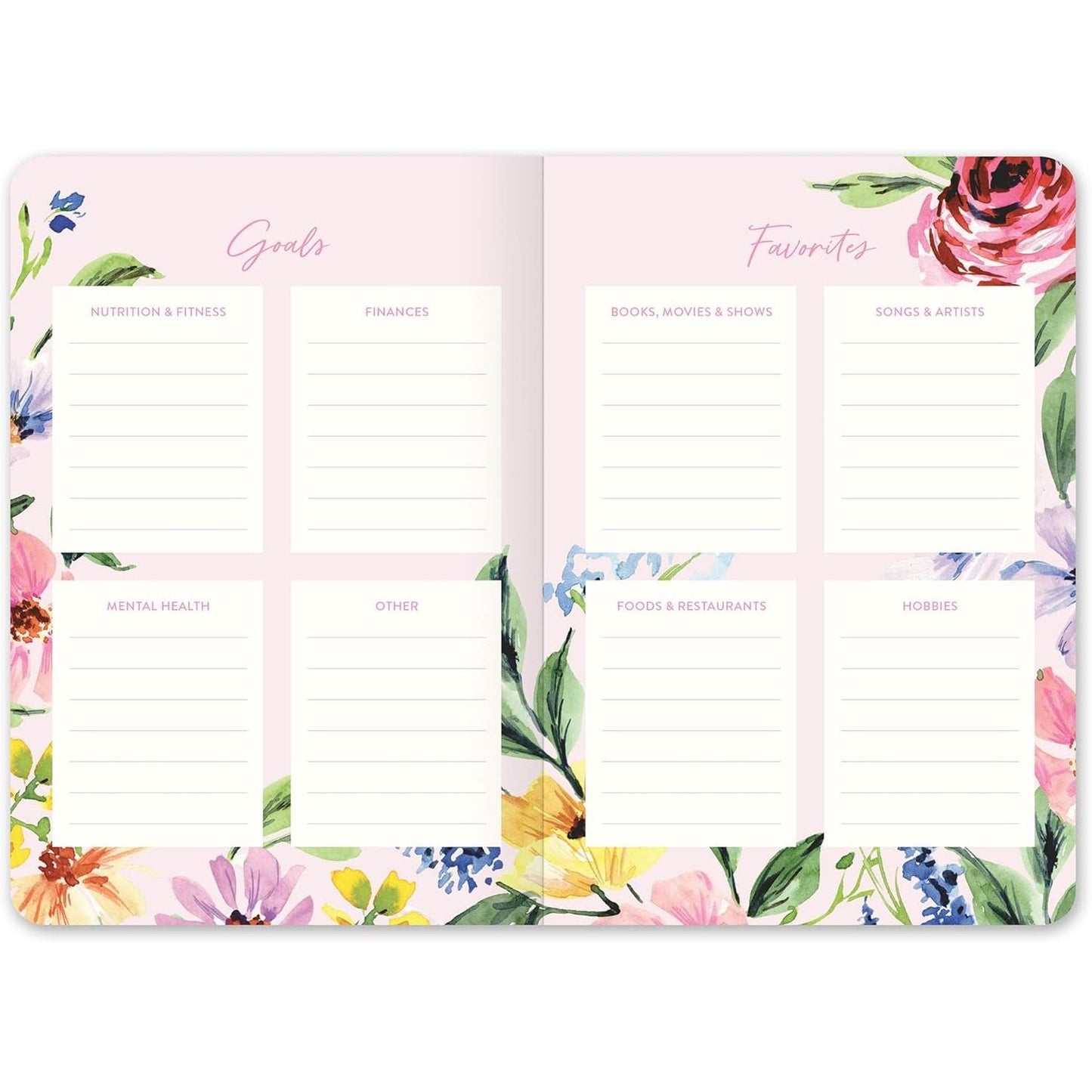 Agenda 2026 Bella Flora 17 Meses - Mensual