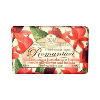 Jabón Romántica Alhelí y Fucsia 250 gr