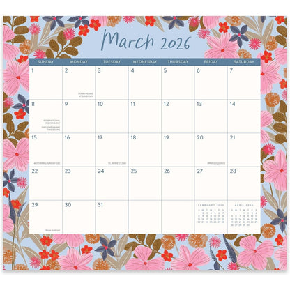 Calendario 2026 Magnético Secret Garden