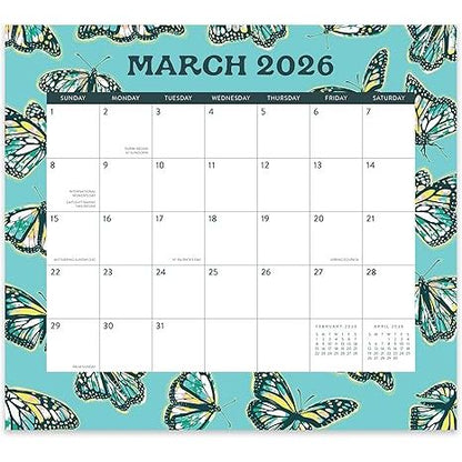 Calendario 2026 Magnético Mariposas