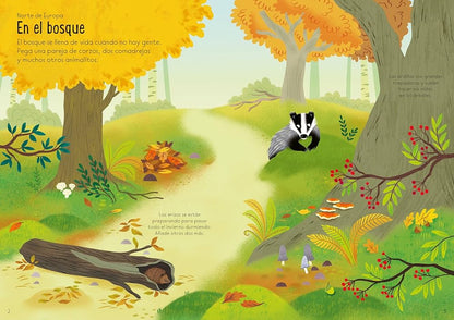 Mi pequeño libro de Pegatinas: Paisajes del Mundo