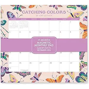 Calendario 2026 Magnético Mariposas