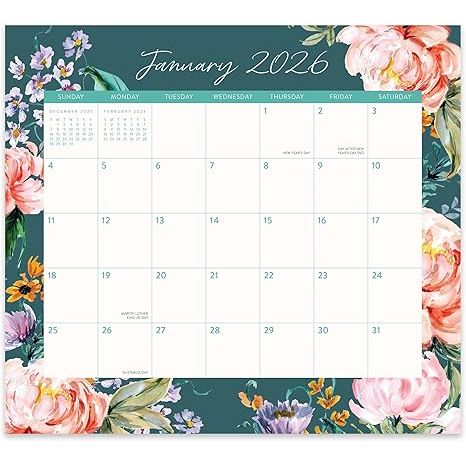 Calendario 2026 Magnético Bella Flora