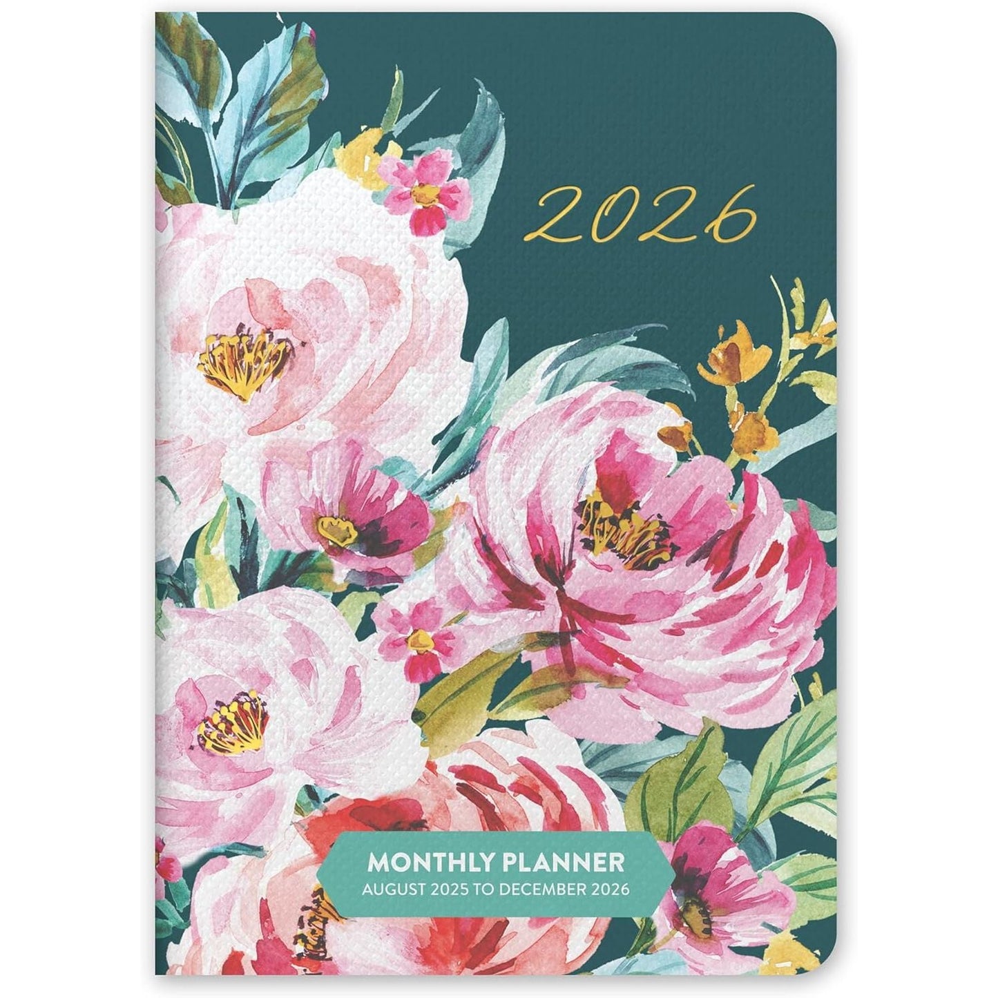 Agenda 2026 Bella Flora 17 Meses - Mensual