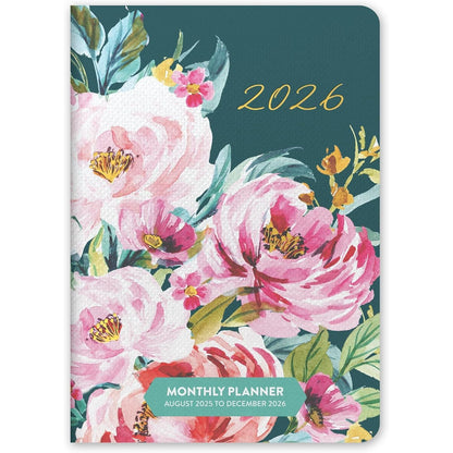 Agenda 2026 Bella Flora 17 Meses - Mensual