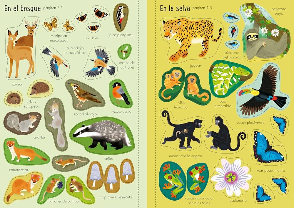Mi pequeño libro de Pegatinas: Paisajes del Mundo