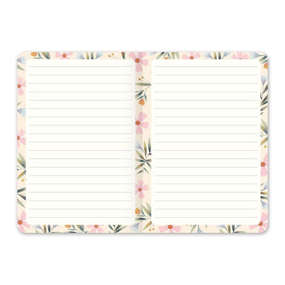 Agenda 2026 Pájaros y Flores 17 Meses - Vista Mensual