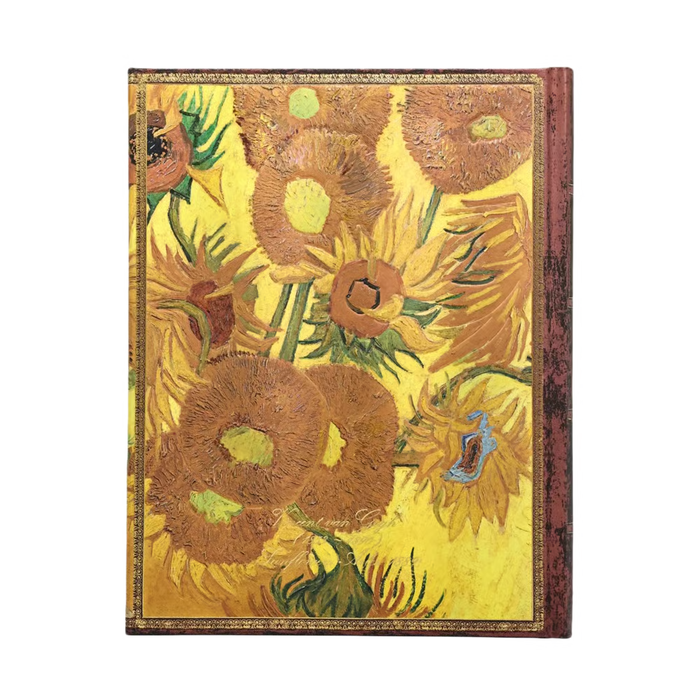 Libreta Ultra Tapa dura Van Gogh Sunflowers