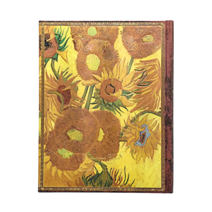Libreta Ultra Tapa dura Van Gogh Sunflowers