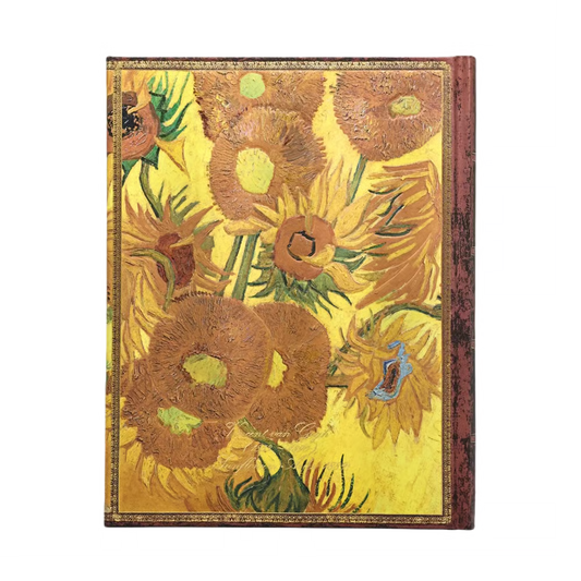 Libreta Ultra Tapa dura Van Gogh Sunflowers