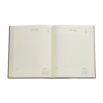 Agenda Semanal 2027  Cien años de soledad  - García Márquez