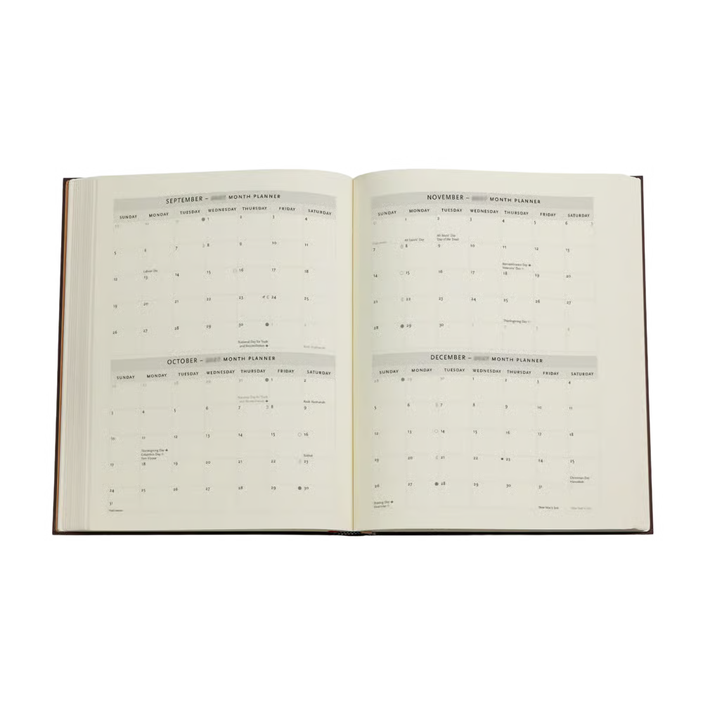 Agenda Semanal 2027  Cien años de soledad  - García Márquez