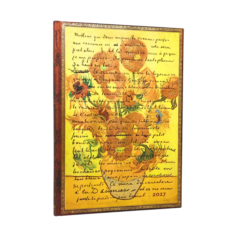 Agenda Semanal 2027  Girasoles -Van Gogh