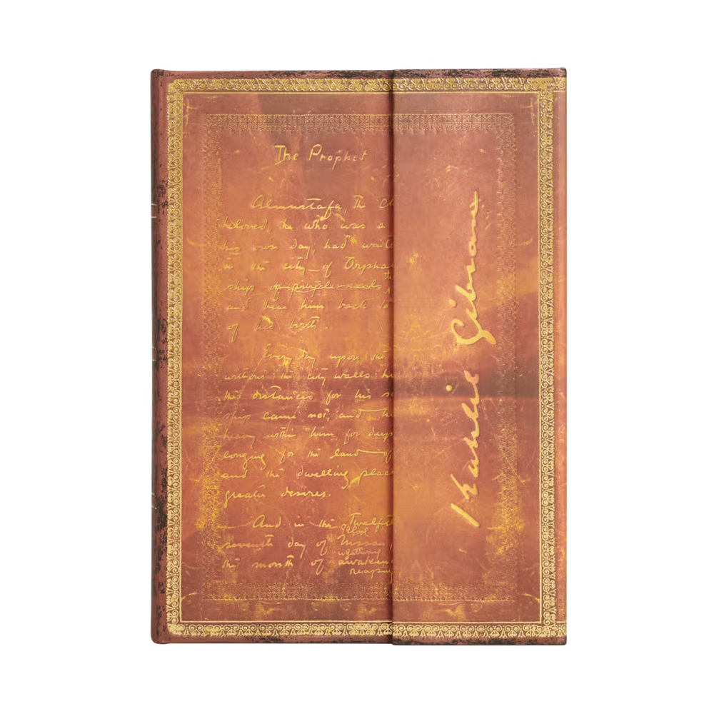 Libreta Midi  tapa dura lineada Kahlil Gibran- El Profeta