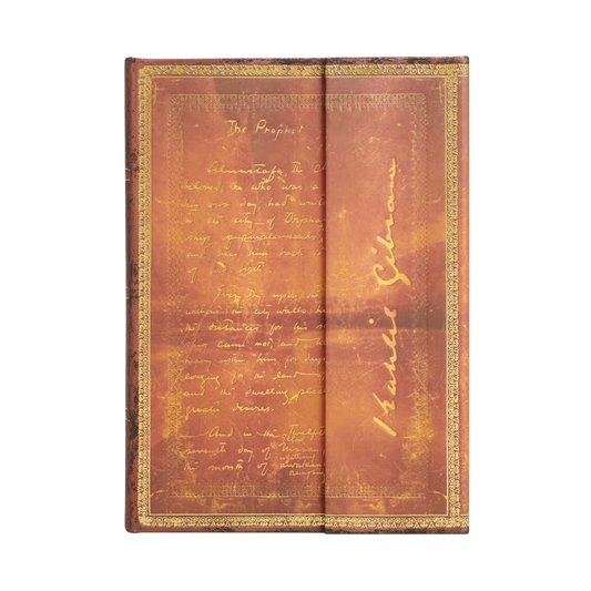 Libreta Midi  tapa dura lineada Kahlil Gibran- El Profeta