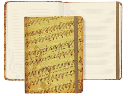 Libreta Mediana Música