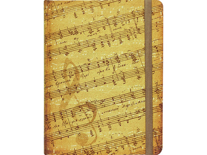 Libreta Mediana Música