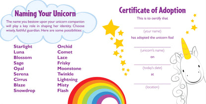 Peluche y libro - Bebe Unicornio