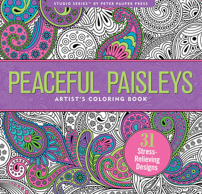 Libro para Colorear - Paisleys pacíficos