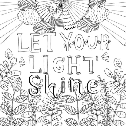 Libro para colorear -  Blessed