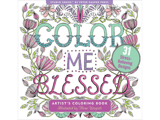 Libro para colorear -  Blessed