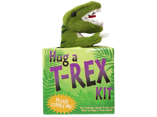 Peluche y libro - Abraza a un cachorro T-Rex