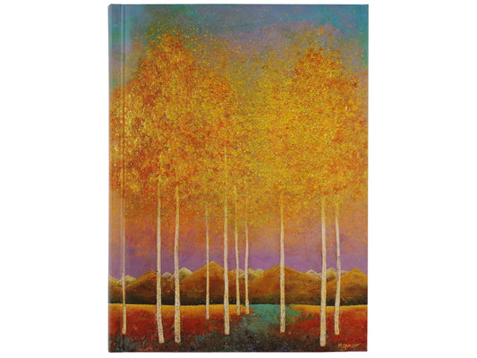 Libreta Grande  Moonlit Aspen
