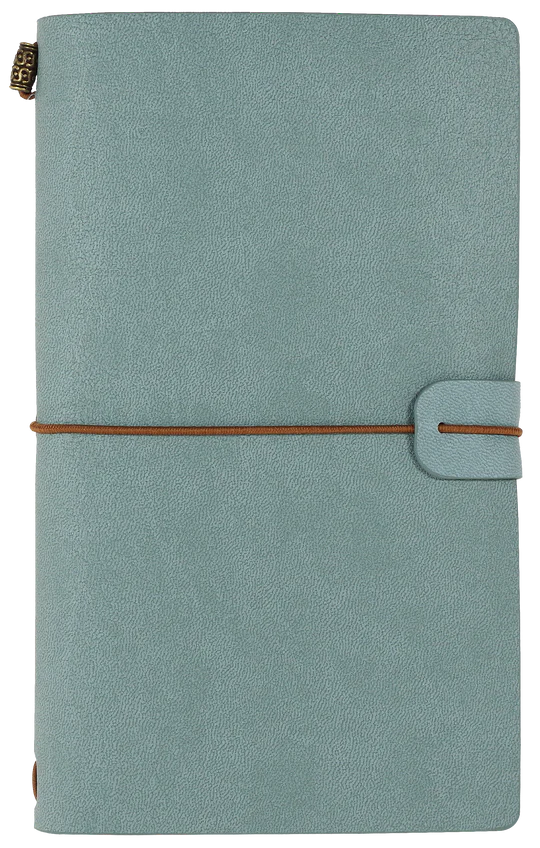 Libreta Voyager azul claro