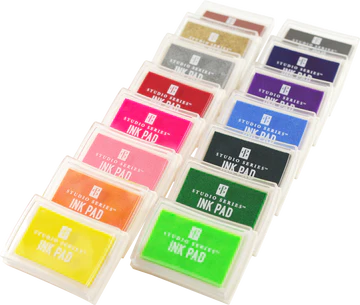 Juego de almohadillas de tinta