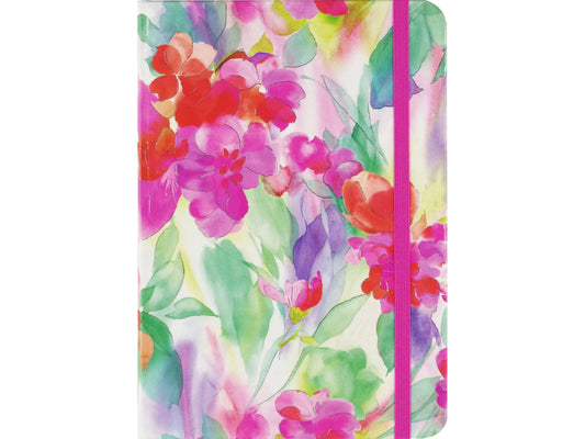 Libreta tapa dura Watercolor Petals