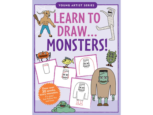 Libro Aprende a Dibujar Monstruos
