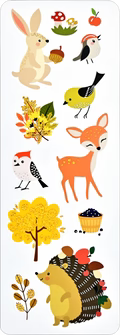 Set de Stickers - Forest Friends