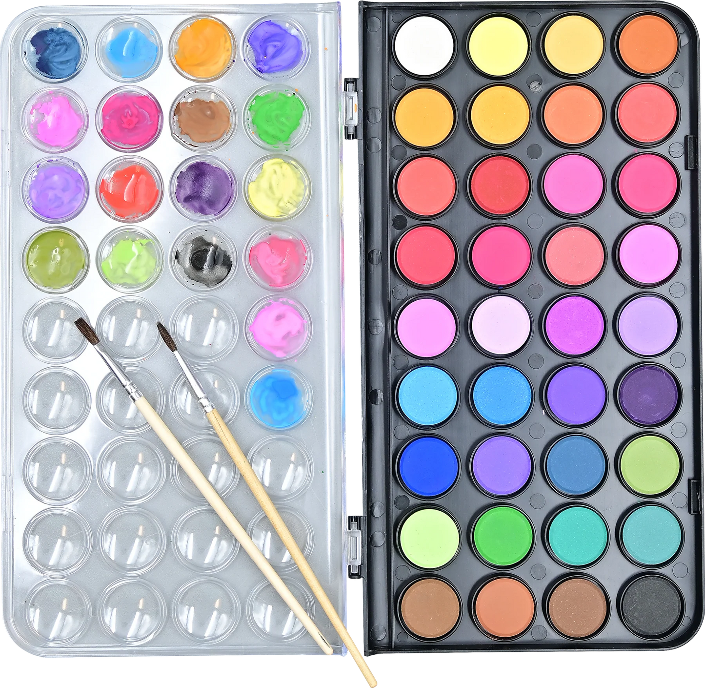 Set de 36 acuarelas