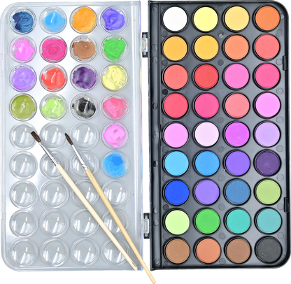 Set de 36 acuarelas