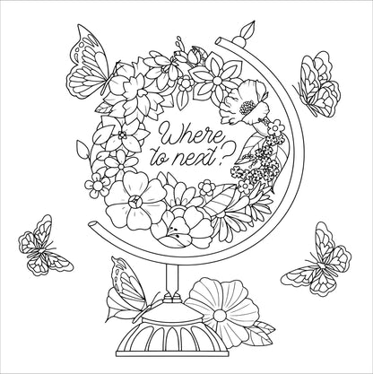 Libro para colorear - Boho dreams