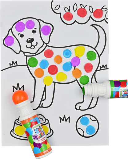 Set 6 Marcadores de Puntos jumbo