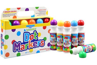 Set 6 Marcadores de Puntos jumbo