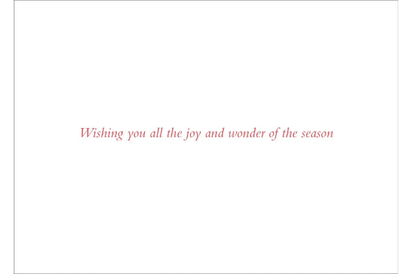 Tarjeta con Sobres Navidad - Merry Perch