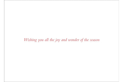 Tarjeta con Sobres Navidad - Merry Perch