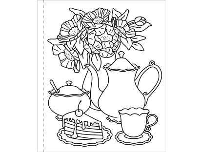 Libro para Colorear -  Home Sweet Home