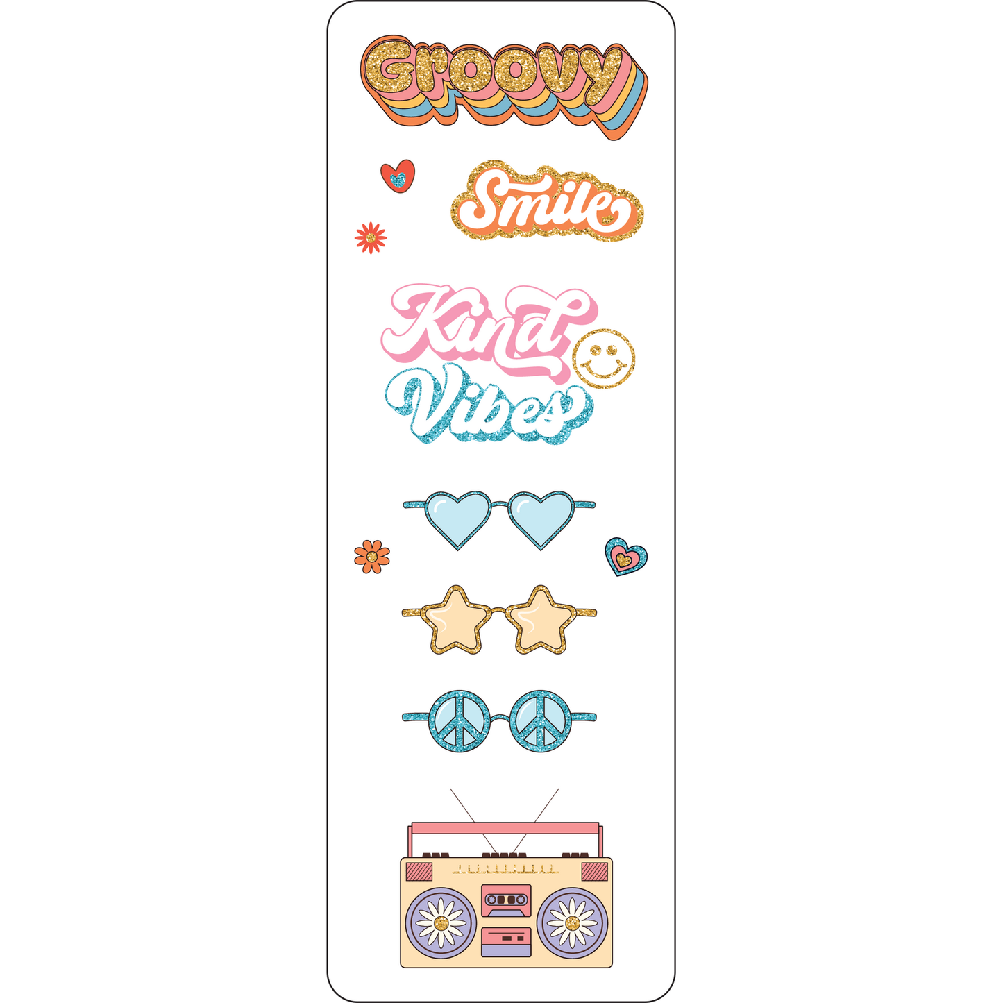 Set de Stickers Good Vibes